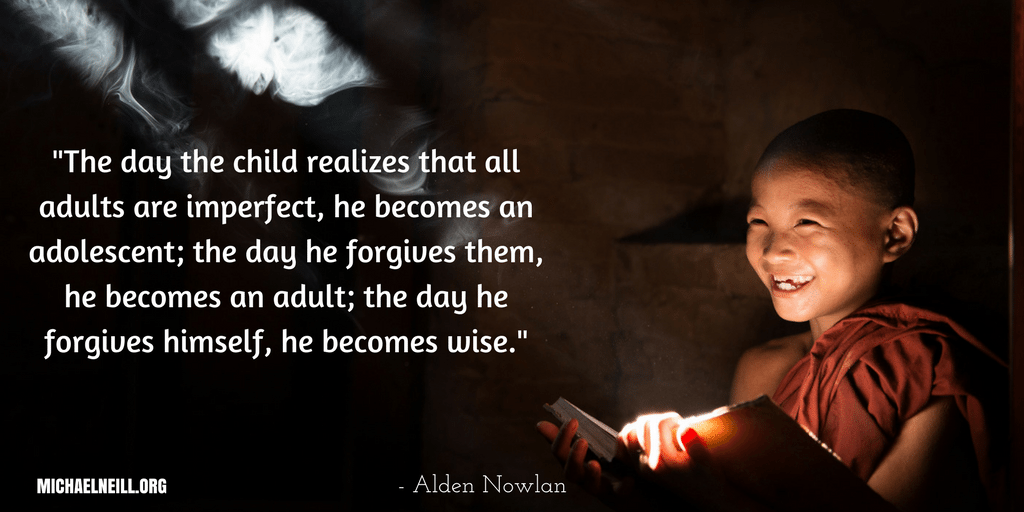 The day the child realizes…